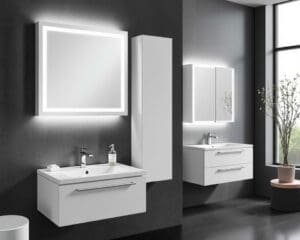 Badezimmer-Spiegelschränke von Duravit: Praktisch und elegant