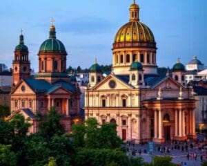 Barocke Kirchen in Helsinki, Finnland