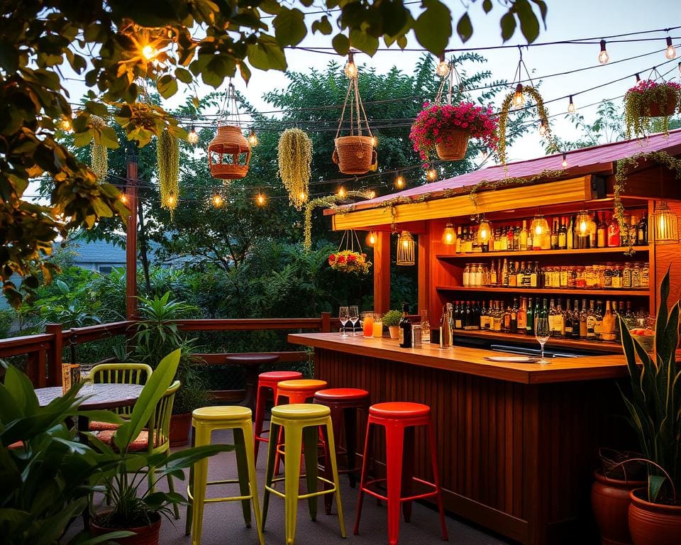 Freiluft-Bars für Terrasse und Garten: Gesellige Treffpunkte