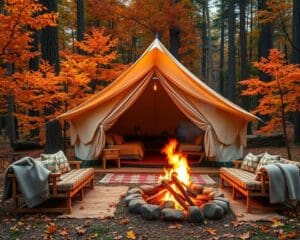 Glamping im Herbst: Komfort und Natur genießen