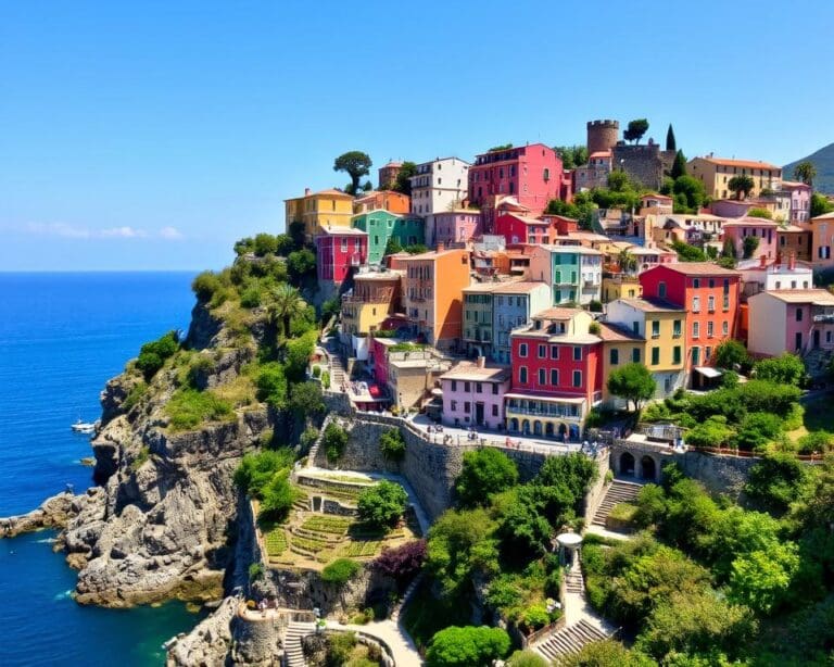 Historische Dörfer in Cinque Terre, Italien