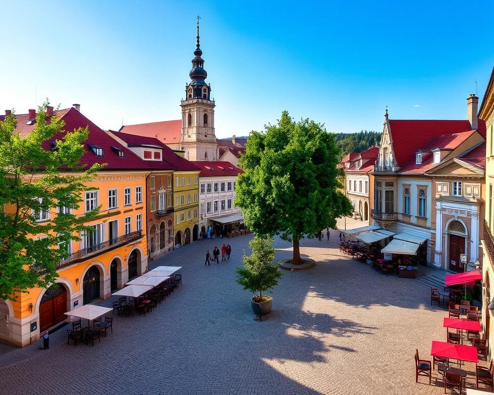 Historische Plätze in Košice, Slowakei