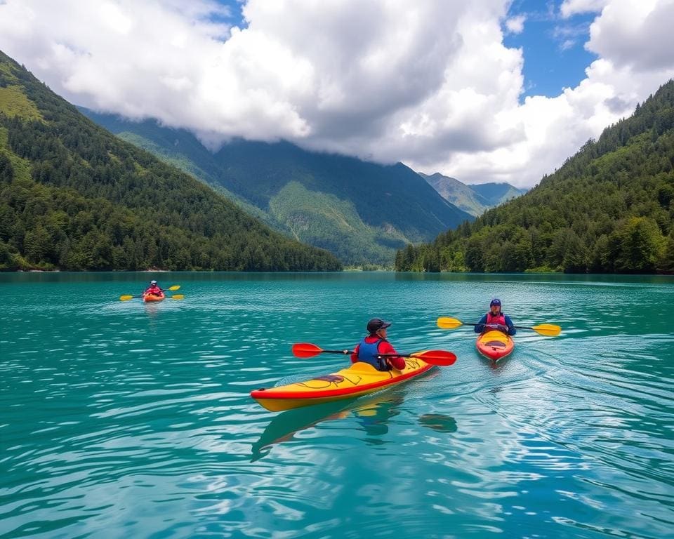 Kanuabenteuer im Lake District, Chile