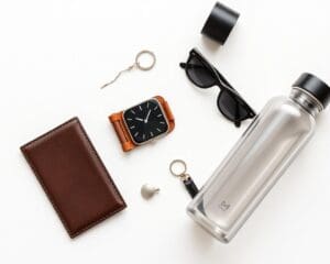 Minimalistische Accessoires für den Alltag