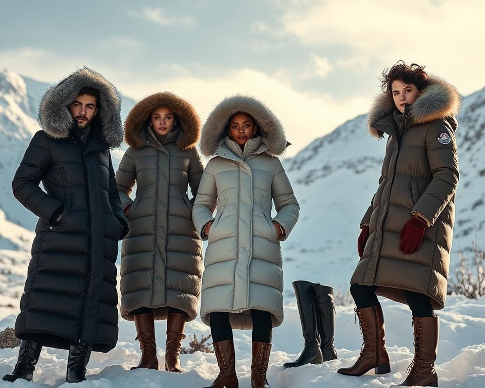 Moncler luxuriöse Wintermode