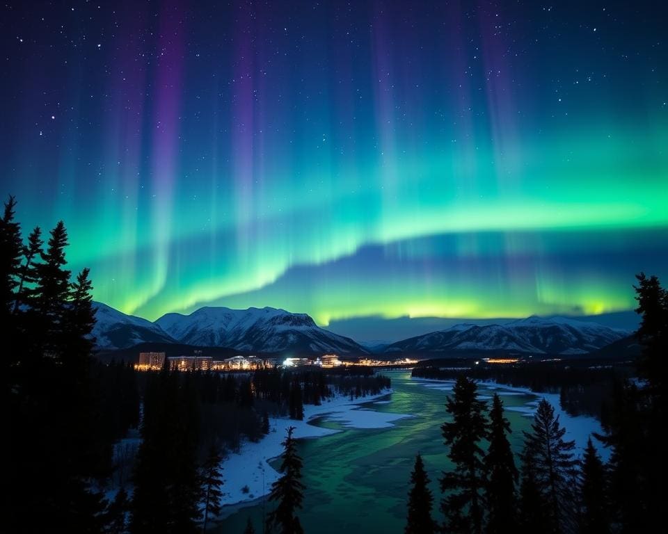 Polarlichter beobachten in Whitehorse, Yukon