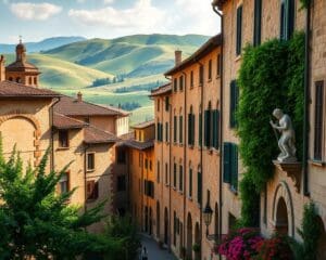 Renaissance-Kunst in Pienza, Italien