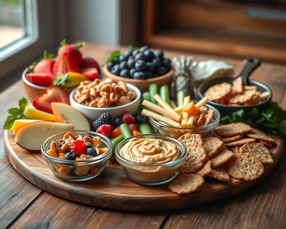 Rezepte für gesunde Snacks