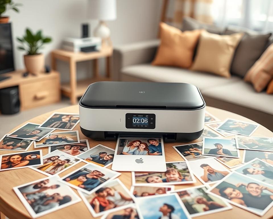 Smarte Fotodrucker Erinnerungen teilen