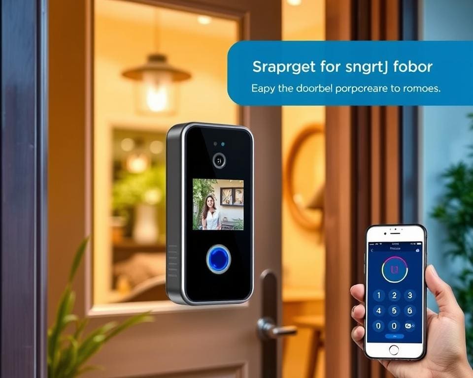 Smarte Türklingeln mit Videofunktion und App-Steuerung