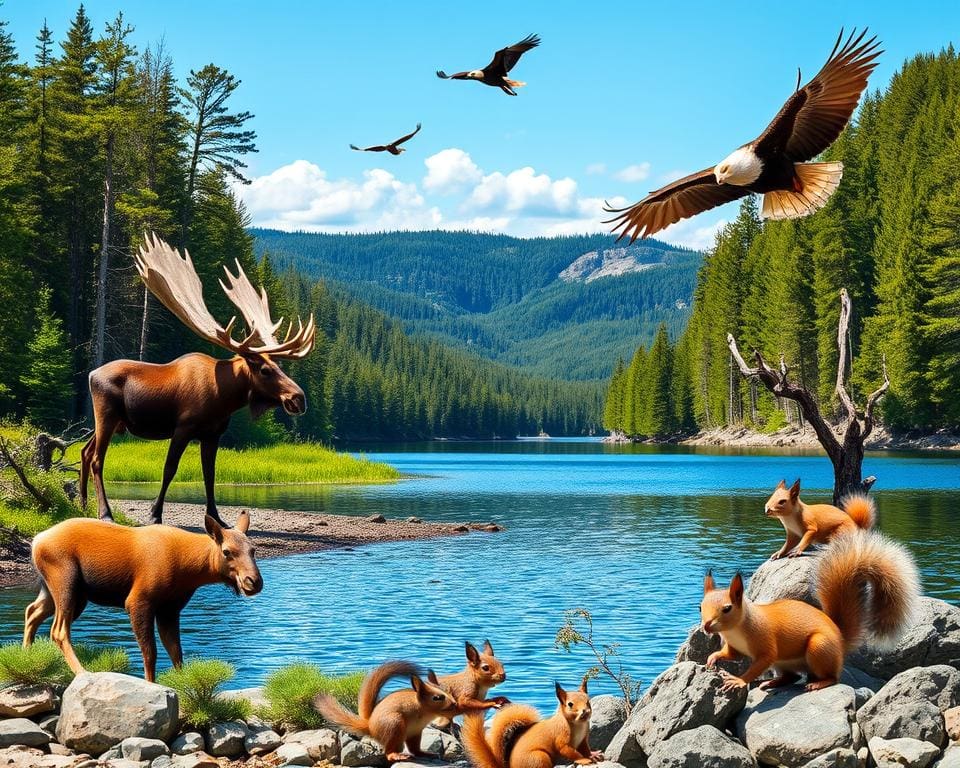 Tierbeobachtungen im Pukaskwa-Nationalpark