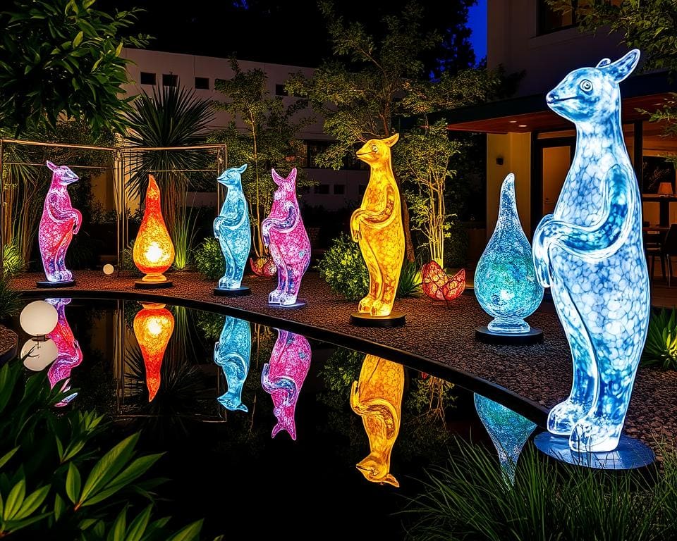 Vorteile von beleuchteten Glasfiguren