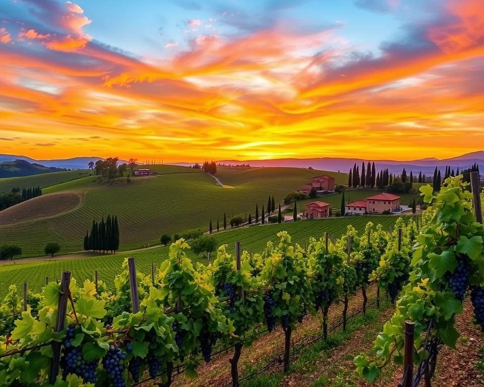 Weinregionen entdecken in der Toskana, Italien