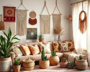 Wohnaccessoires im Boho-Stil: Frische Ideen