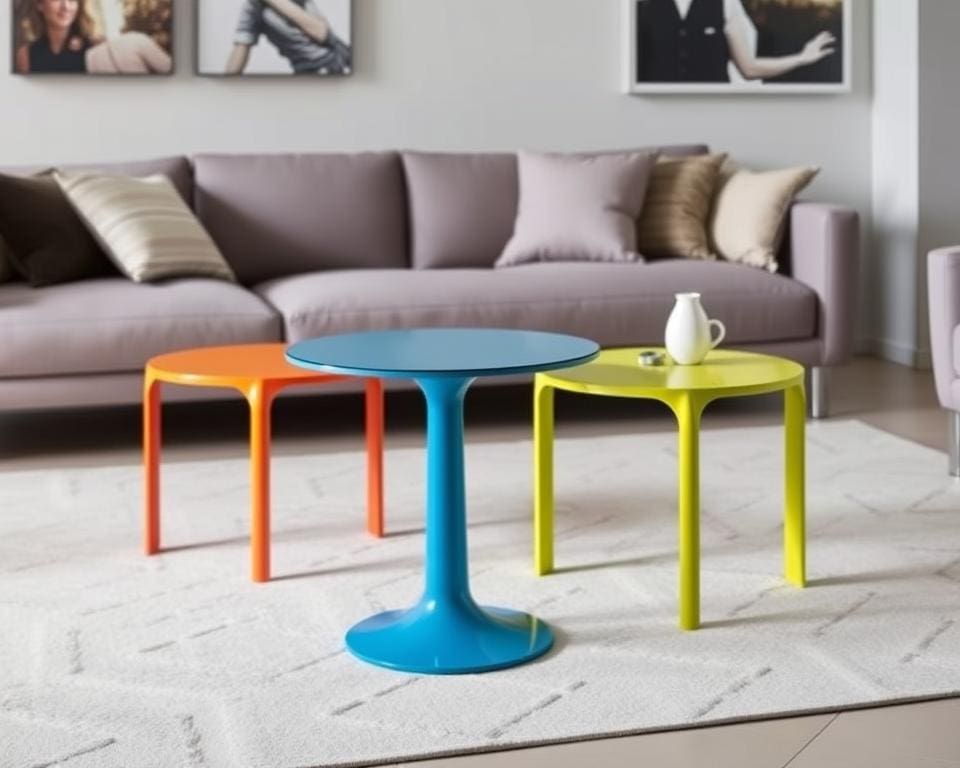 Multifunktionale Beistelltische von Kartell: Klein und praktisch