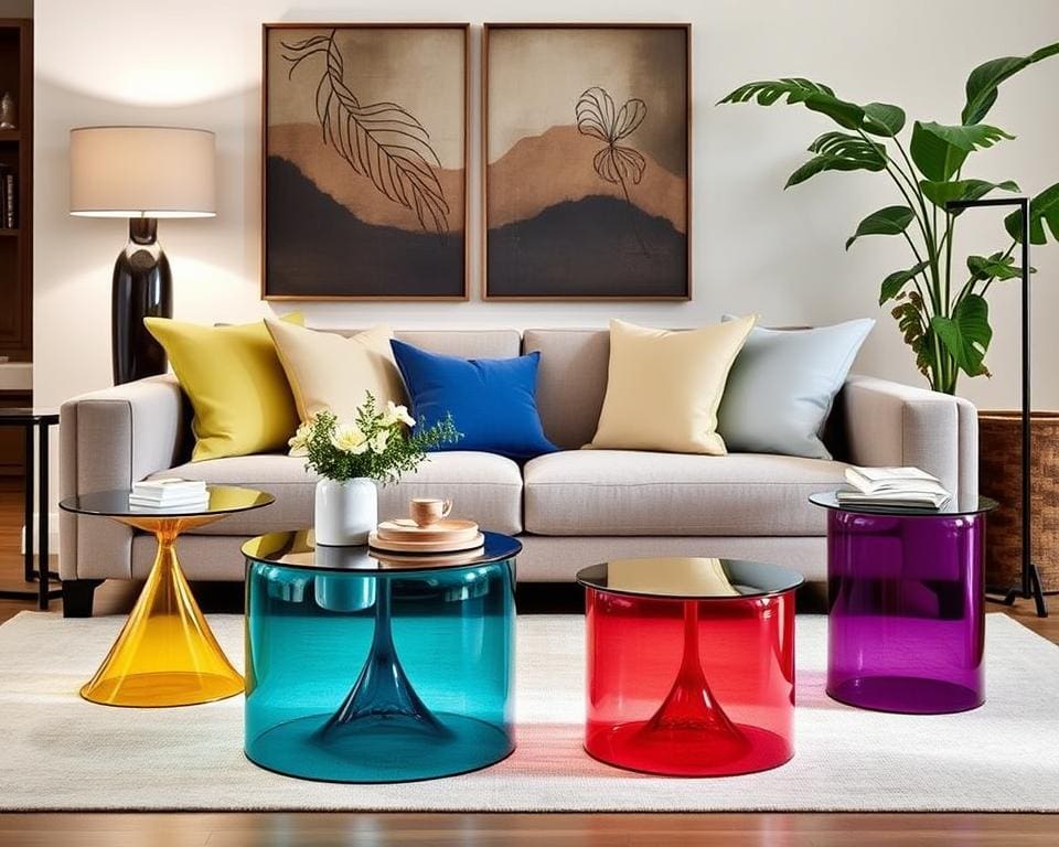 Design-Beistelltische von Kartell: Praktische Helfer mit Stil