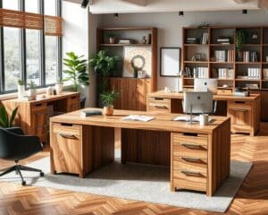 Die schönsten Design-Schreibtische aus Massivholz