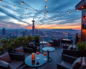 Die schönsten Rooftop-Bars für Drinks mit Aussicht