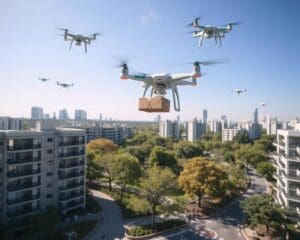 Können autonome Drohnen die Paketzustellung beschleunigen?