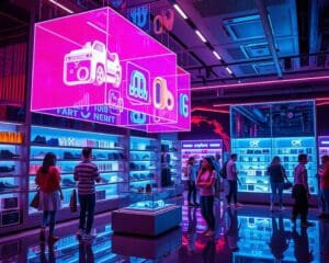 Welche Vorteile bieten holografische Displays im Handel?