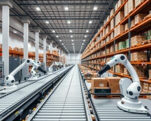 Wie optimieren Roboter den Warenumschlag?