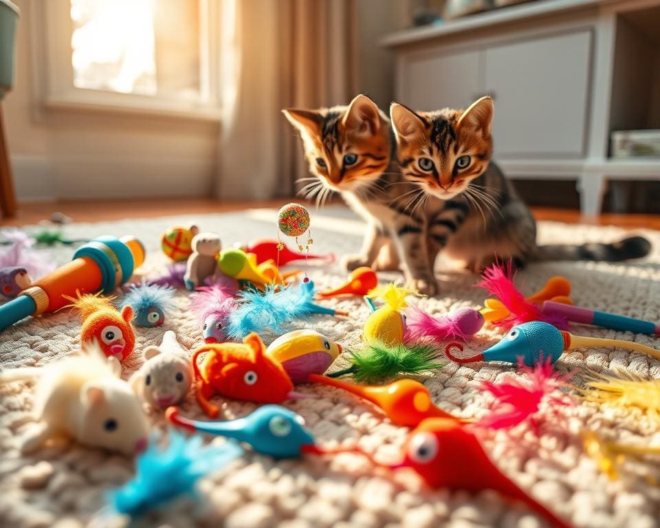 Spielzeug, das Katzenherzen höherschlagen lässt