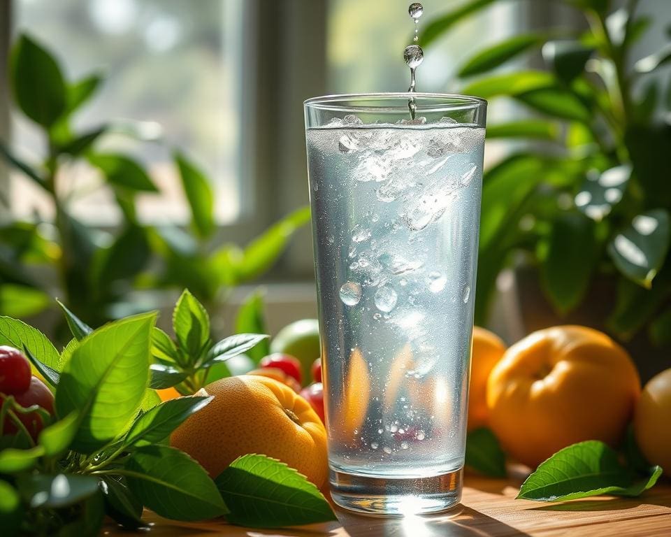 Wasseraufnahme für die Gesundheit