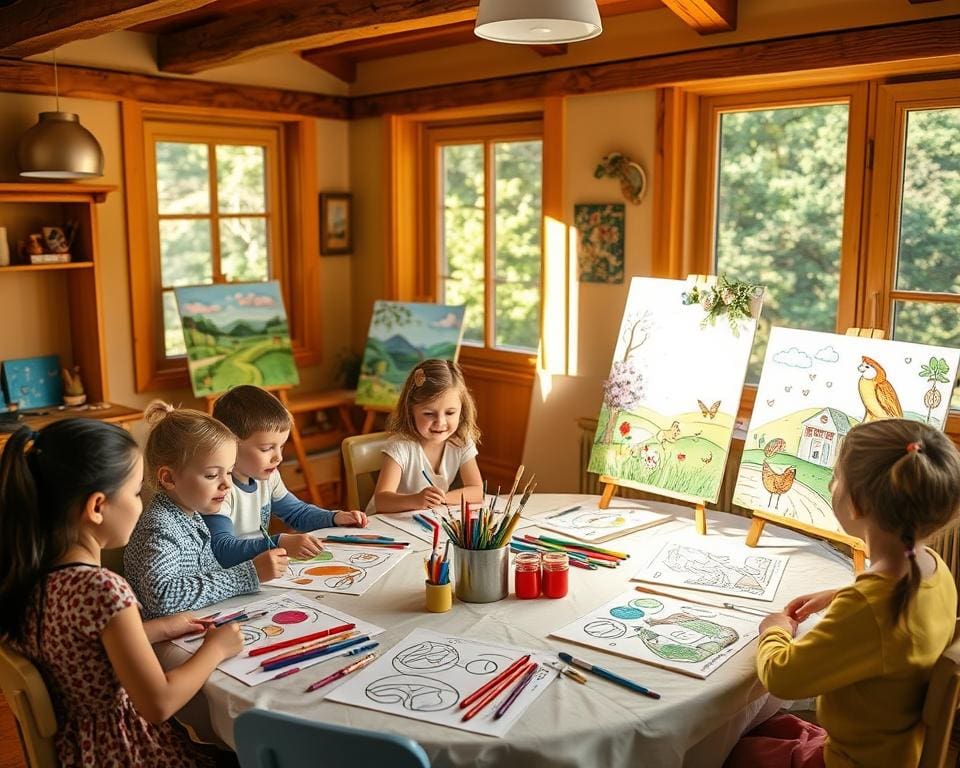 Malen nach Zahlen Kinder