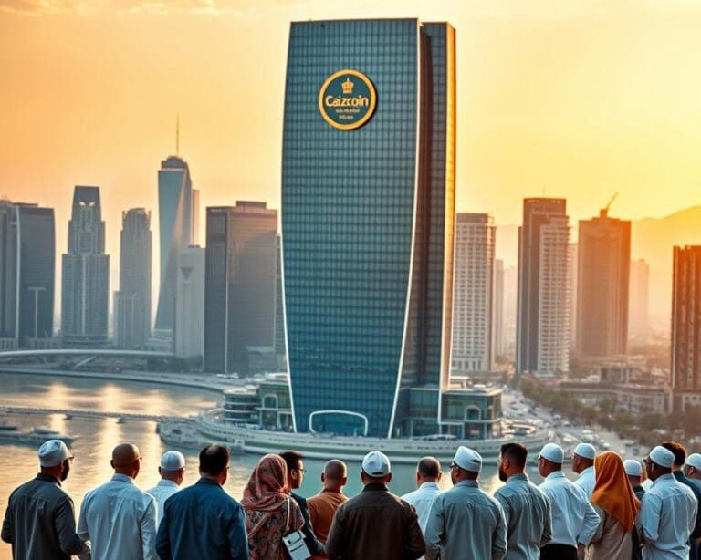 Welche Vorteile bietet Caizcoin.com für muslimische Unternehmen?