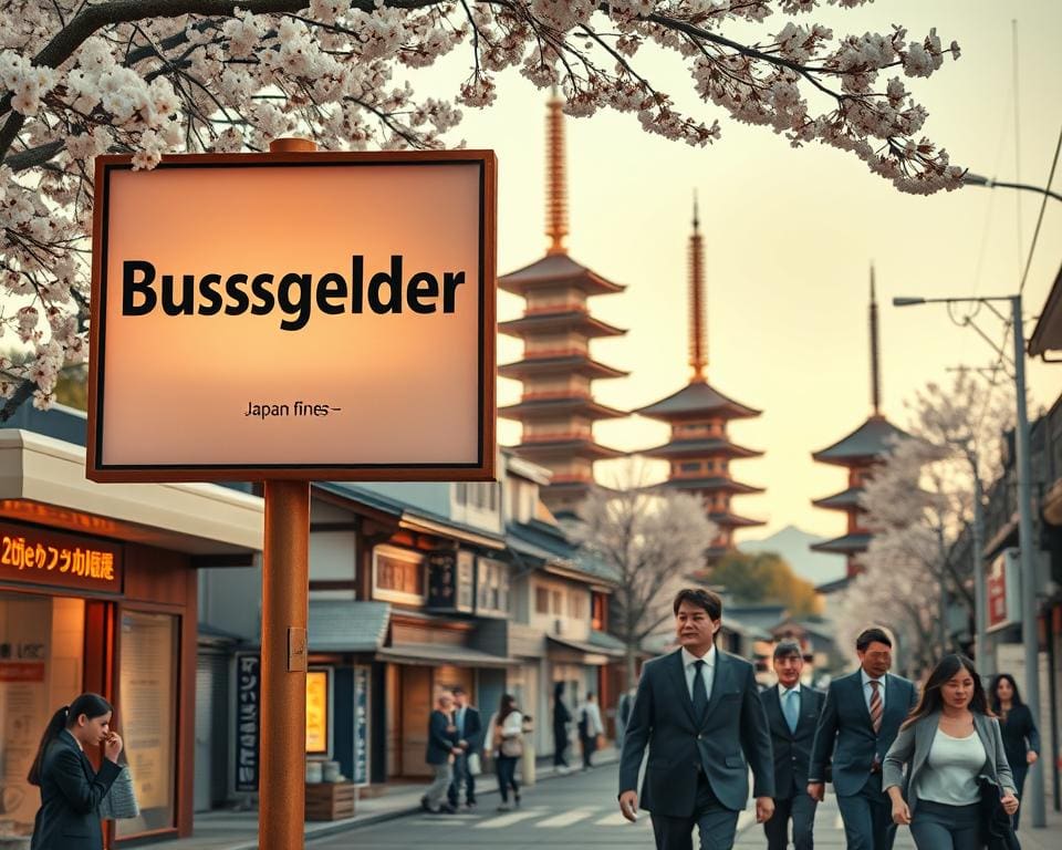Bußgelder Japan
