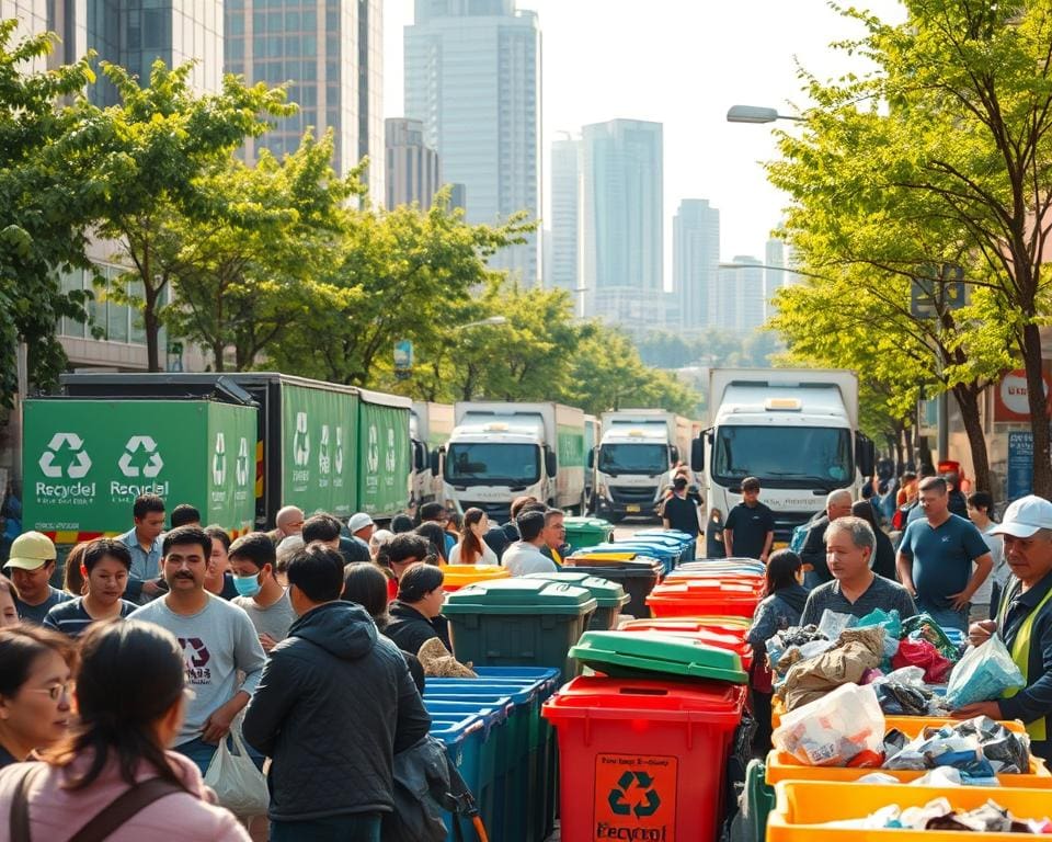Recycling in Südkorea