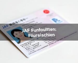Wie vermeidet man Übersetzungsfehler bei JAF? 🇯🇵