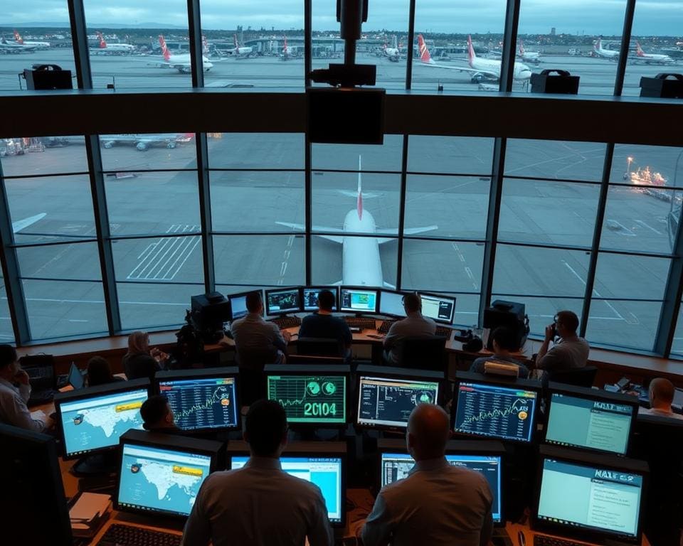 Flugplanung und Koordination