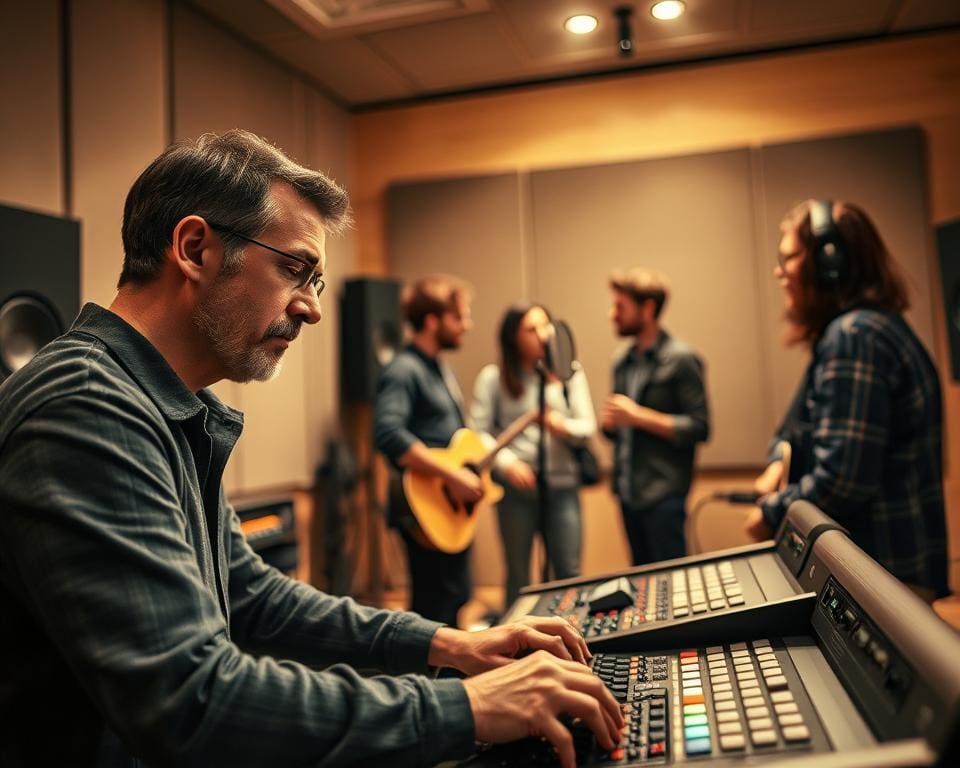 Musikproduzent und Zusammenarbeit mit Künstlern