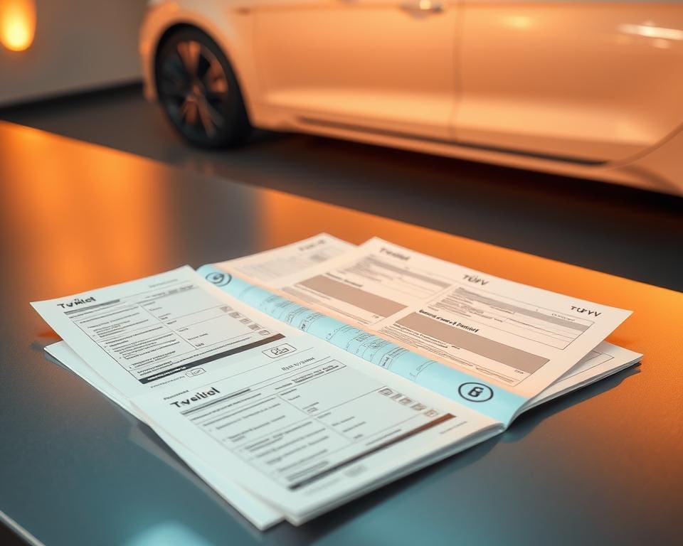TÜV-Protokoll Neuwagen
