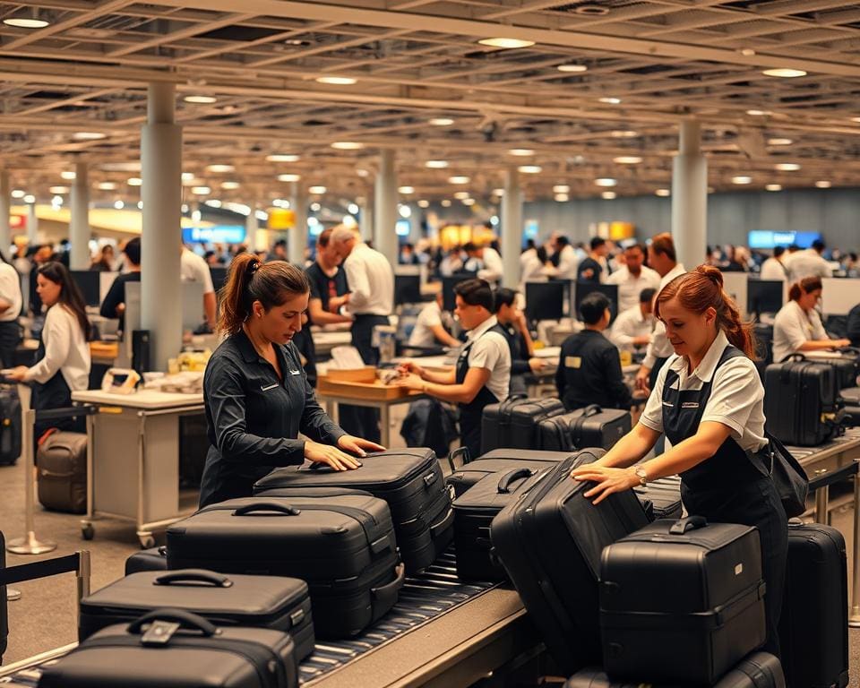 Teamarbeit und Kommunikation im Gepäckhandling