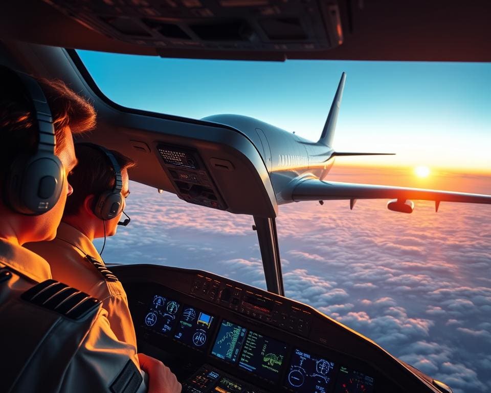 Training für Langstreckenpiloten
