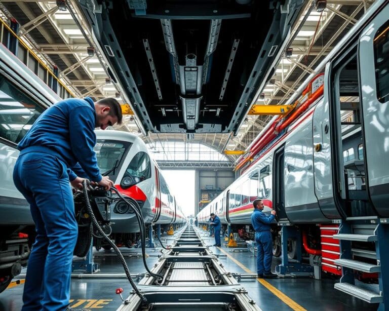 Was macht ein Mechaniker im ICE-Werk?