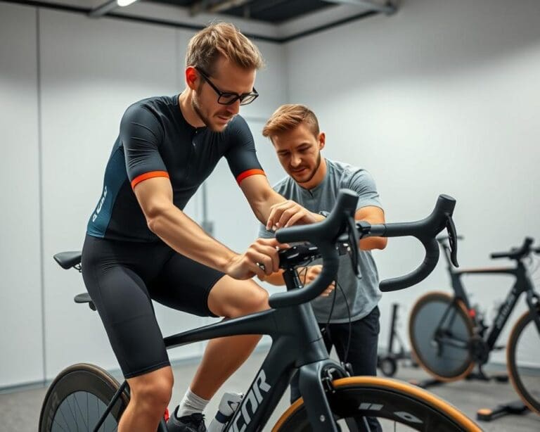 Was tut ein Bikefitter für Radprofis?