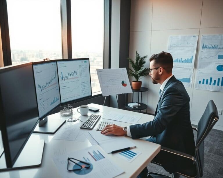Was tut ein Finanzanalyst im Bankwesen?