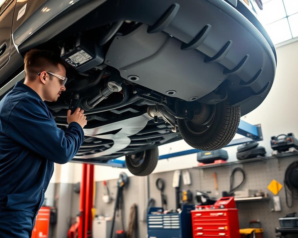 Wie arbeitet ein Prüfer bei der Fahrzeuginspektion?