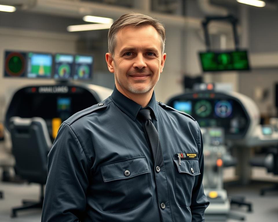 Wie wird ein Ausbildungsleiter in der Luftfahrt tätig?