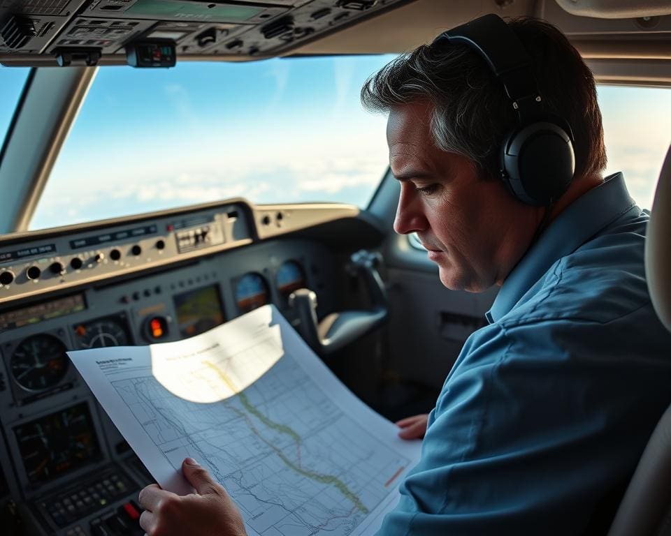 Wie wird ein Pilot auf Langstrecke geschult?