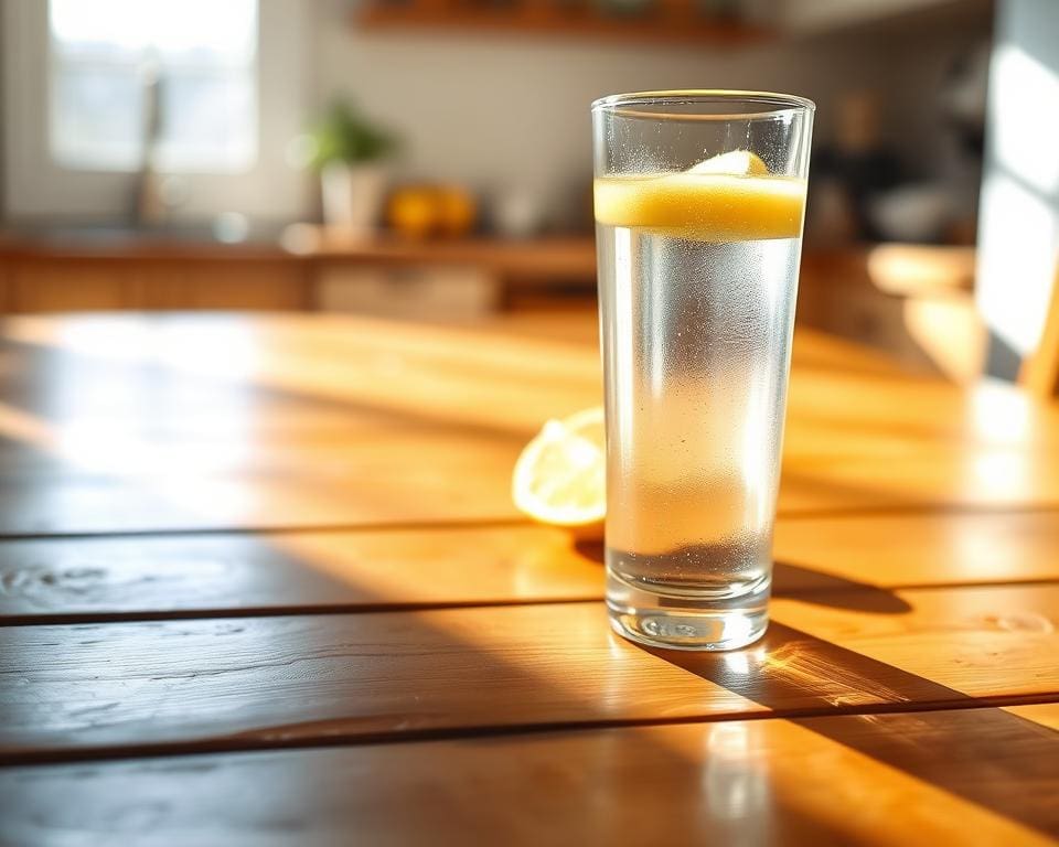 Wie wirkt Zitronenwasser am Morgen?
