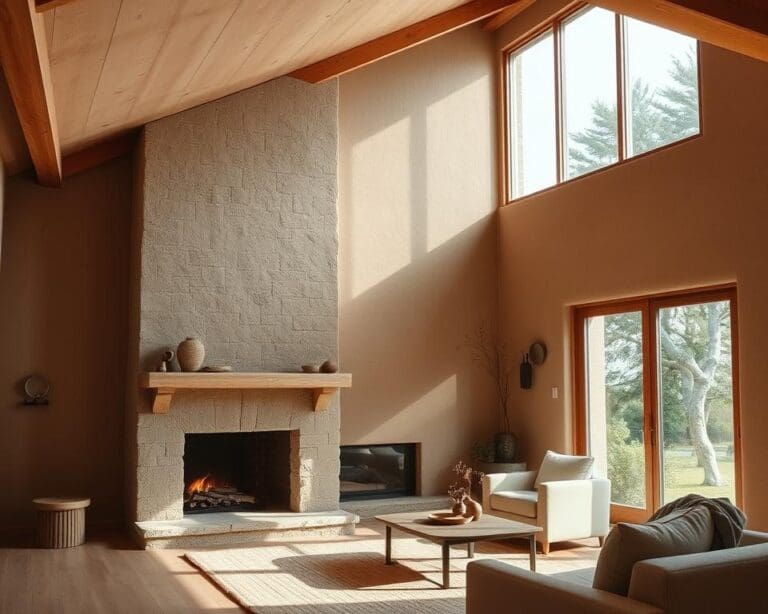 Bauen mit Lehm und Kalk im Einfamilienhaus