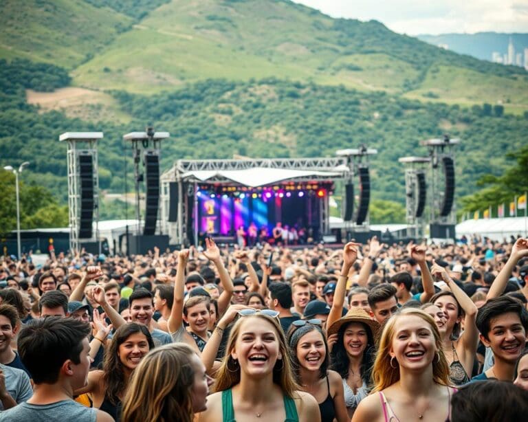 7. Warum sind Musikfestivals ein Magnet für junge Leute?