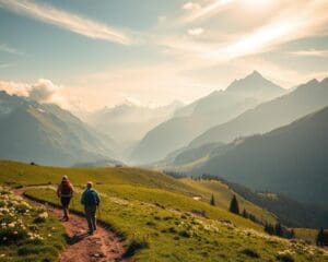 Bergwanderung in Gstaad