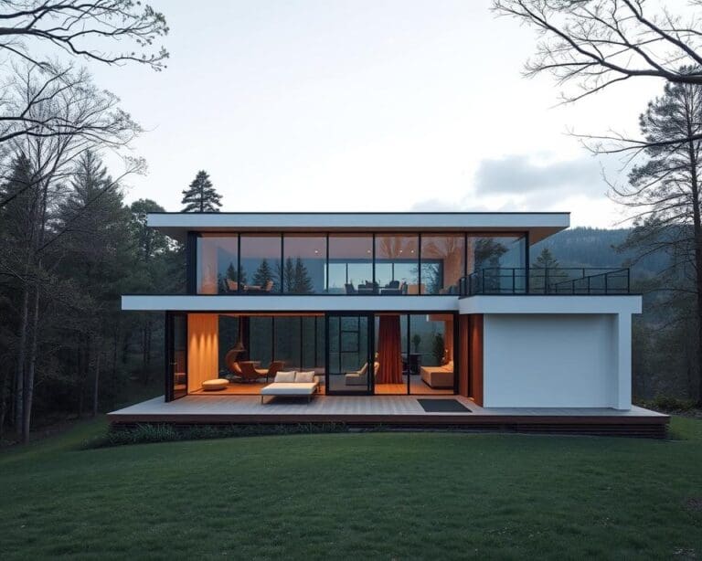 Moderne Architektur für Einfamilienhäuser