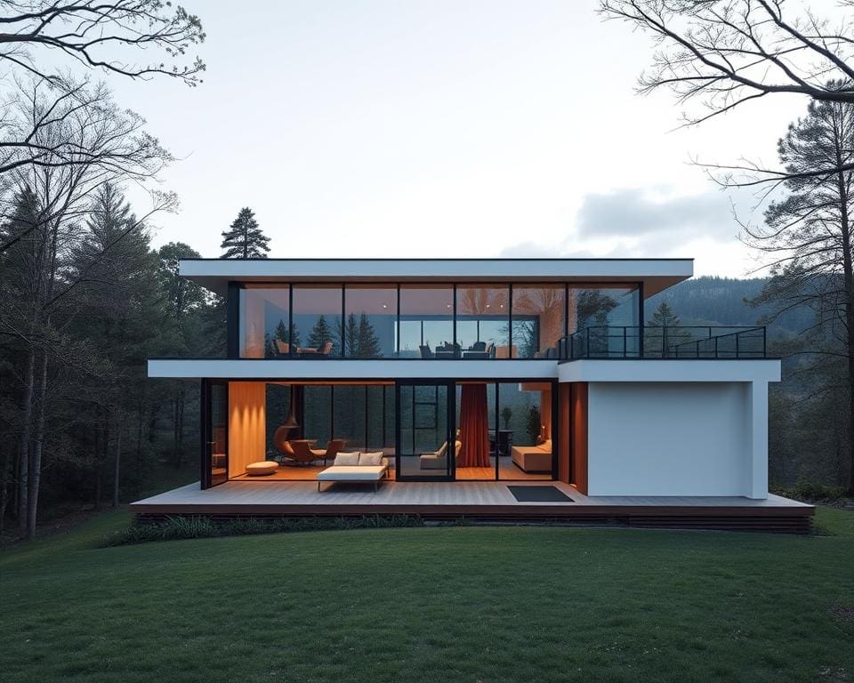 Moderne Architektur für Einfamilienhäuser