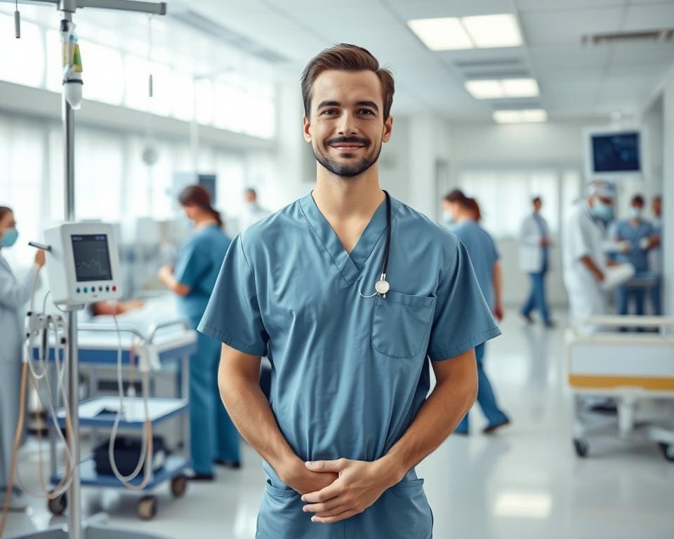 Welche Aufgaben hat ein Krankenpfleger?